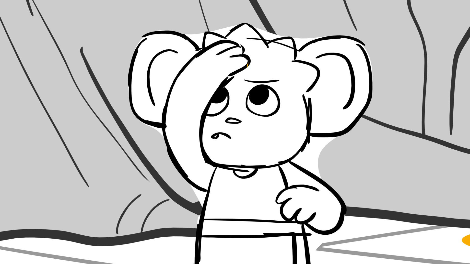 Fun with Nubs — Ep. 112, lámina 014, storyboard by Melissa Ballesteros
